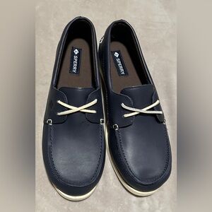 Sperry Men's Dark Blue Boat Shoes